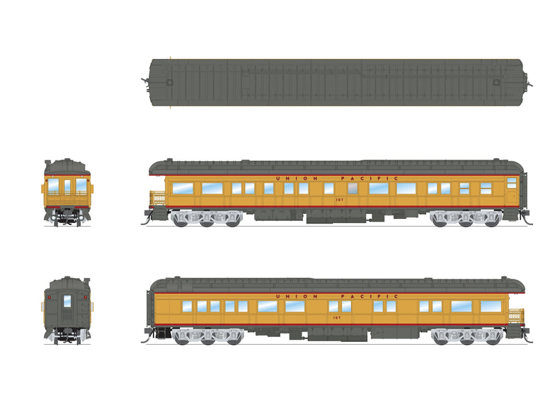 PREORDER BLI 8958 Union Pacific Business Car