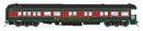 BLI 9103 Heavyweight 5-Car Passenger Set, Christmas Paint Scheme, HO