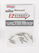 Bachmann Trains O 272 E-Z Street Accessory, E-Z Street to 3-Rail Track Joiners/Track Pins (8 Outer, 4 Inner)