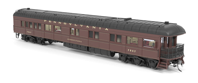 PREORDER BLI 8970 Z74D Business Car, PRR 7507, "Pennsylvania", Late 1940's, HO