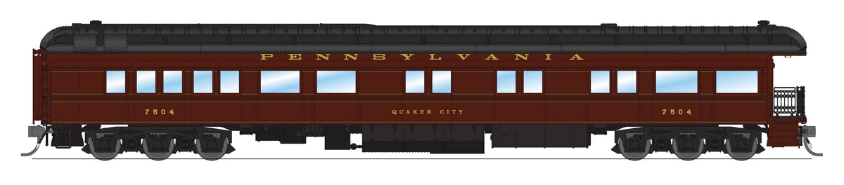 PREORDER BLI 8965 PRR Heavyweight 5-Car Passenger Set, Late 1940's Era, HO  (PB70 #4780, P70 #3420, P70 #3575, P70 #3706, Z74d #7504 