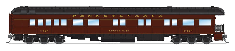 PREORDER BLI 8965 PRR Heavyweight 5-Car Passenger Set, Late 1940's Era, HO (PB70 #4780, P70 #3420, P70 #3575, P70 #3706, Z74d #7504 "Quaker City")