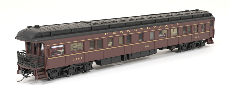 PREORDER BLI 8974 Z74D Business Car, PRR 7509, "Ohio", 1950's Appearance, HO