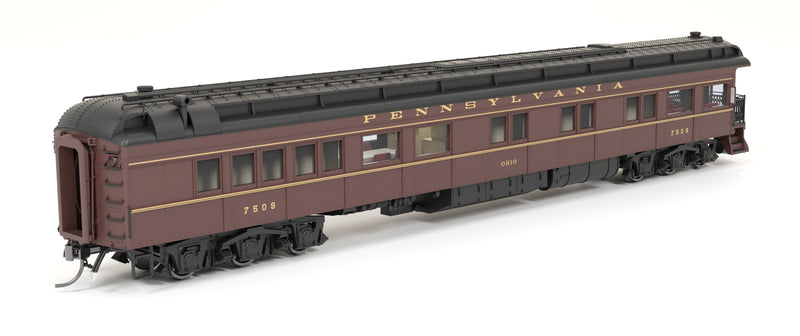 PREORDER BLI 8974 Z74D Business Car, PRR 7509, "Ohio", 1950's Appearance, HO