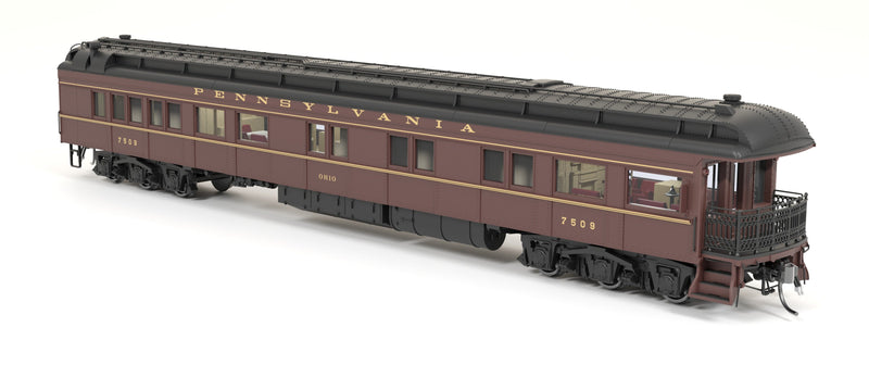 PREORDER BLI 8974 Z74D Business Car, PRR 7509, "Ohio", 1950's Appearance, HO