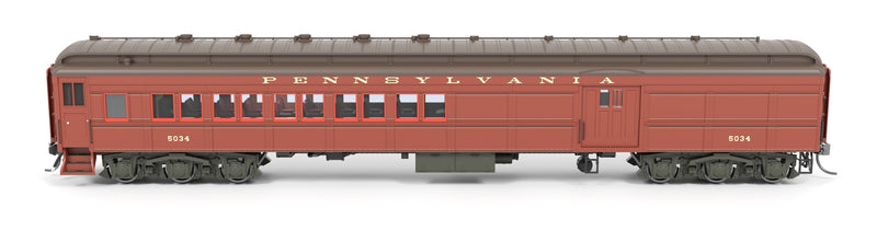 PREORDER BLI 8980 PB70 Coach-Baggage Combine, PRR 5034, 1930's Paint, HO