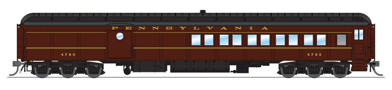 PREORDER BLI 8965 PRR Heavyweight 5-Car Passenger Set, Late 1940's Era, HO (PB70 #4780, P70 #3420, P70 #3575, P70 #3706, Z74d #7504 "Quaker City")