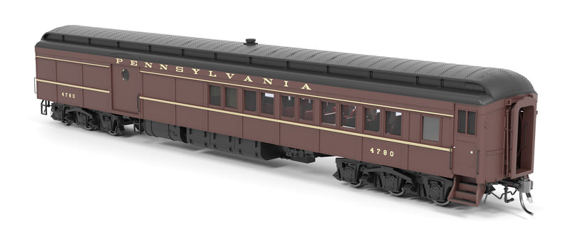 PREORDER BLI 8982 PB70 Coach-Baggage Combine, PRR 4780, Late-1940's Paint, HO