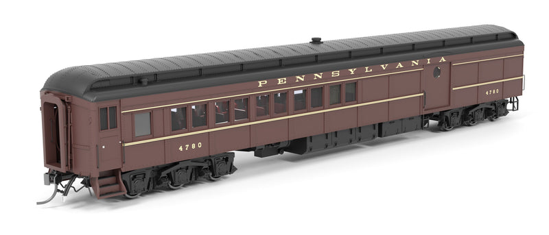 PREORDER BLI 8982 PB70 Coach-Baggage Combine, PRR 4780, Late-1940's Paint, HO