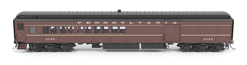 PREORDER BLI 8983 PB70 Coach-Baggage Combine, PRR 5120, Late-1940's Paint, HO