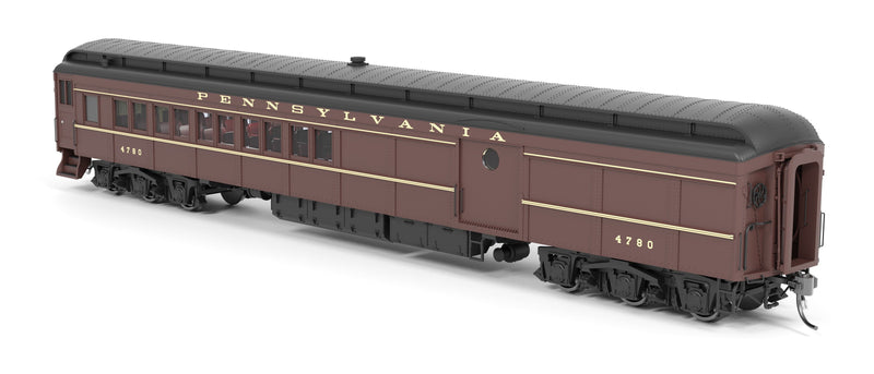 PREORDER BLI 8982 PB70 Coach-Baggage Combine, PRR 4780, Late-1940's Paint, HO