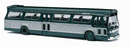 Busch HO 44500 1959 GMC TDH-5301 Fishbowl City Bus, Assembled, Green, Silver