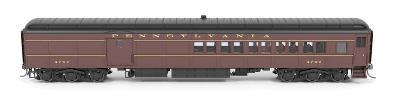 PREORDER BLI 8984 PB70 Coach-Baggage Combine, PRR 4792, 1950's Paint, HO