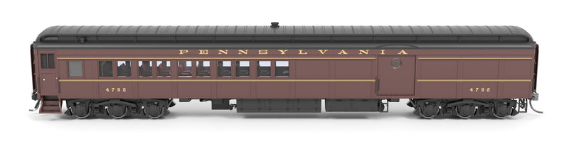 PREORDER BLI 8985 PB70 Coach-Baggage Combine, PRR 5125, 1950's Paint, HO