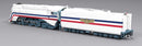 PREORDER Broadway Limited Imports HO 8986 Brass Hybrid Streamlined Hudson with Smoke, Freedom Train 1947 Fantasy Paint