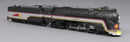 PREORDER Broadway Limited Imports HO 8987 Brass Hybrid Streamlined Hudson with Smoke, Atchison Topeka & Santa Fe Valley Flyer Fantasy Paint