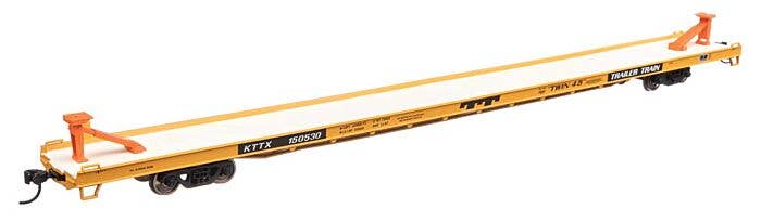 Walthers Mainline HO 5739 89' Channel Side Flatcar, Trailer-Train KTTX