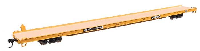 Walthers Mainline HO 5743 89' Channel Side Flatcar, Trailer-Train JTTX