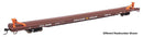 Walthers Mainline HO 5749 89' Channel Side Flatcar, Trailer-Train KTTX
