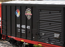 LGB 29911  First Responder Train-Only Set w/Squirting Tank Car - Sound and DCC -- Norfolk Southern Diesel & 2 Cars (black, red, white, gold), G Scale