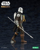 Kotobukiya SW193 Star Wars ARTFX+ Mandalorian™ & Grogu™ with Beskar Staff 1:10
