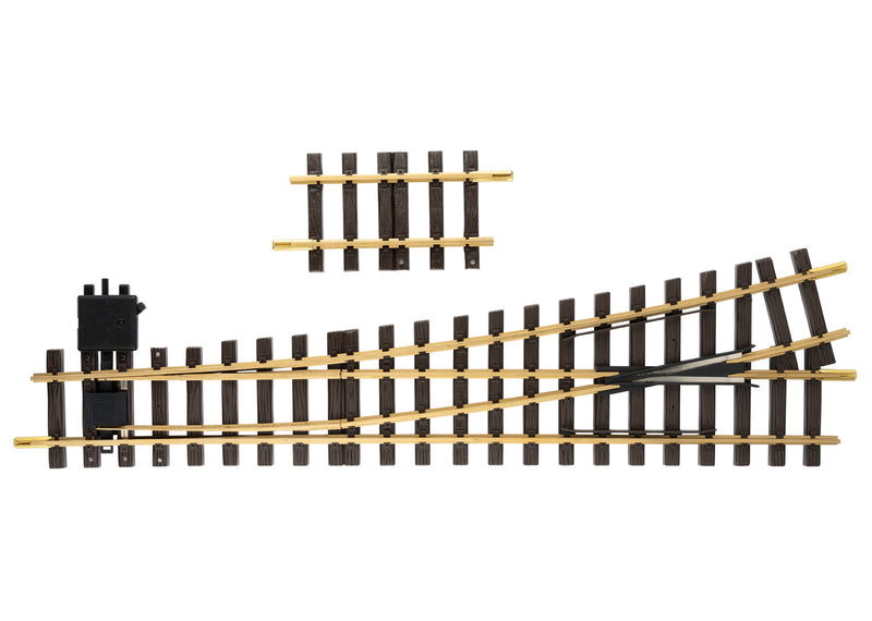 LGB G 18150 Left Manual Turnout, 15 Degree