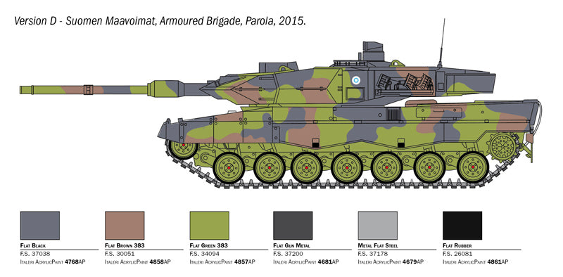 Italeri 6567 - SCALE 1 : 35 LEOPARD 2A6