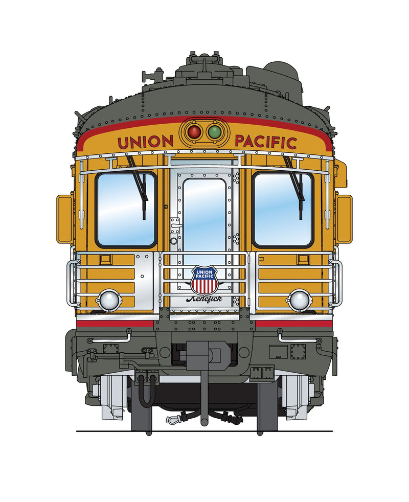 PREORDER BLI 9012 Union Pacific Business Car, UP