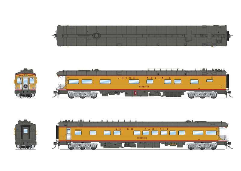 PREORDER BLI 9013 Union Pacific Business Car, UP