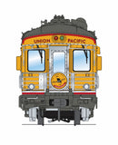 Broadway Limited Imports HO 9017 Business Car, Union Pacific "Kenefick Missouri Bicentennial Drumhead"