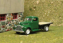 Sylvan Scale Models HO V352 1946-1947 Mercury Half-Ton Flatbed Truck Resin Kit, Unpainted