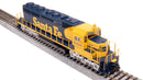 BLI 9030 EMD SD40, ATSF 5006, Blue/Yellow Warbonnet, No-Sound / DCC-Ready, HO