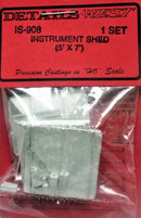 Details West HO 908 Instrument Shed Kit (5' x 7')