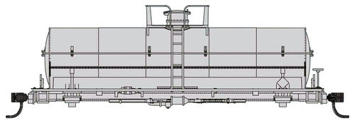 Walthers Mainline HO 910-48000 36' Chemical Tank Car, Undecorated