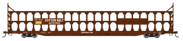 Walthers Mainline HO 910-8224 Tri-Level Open Auto Rack, St. Louis Southwestern (Cotton Belt)
