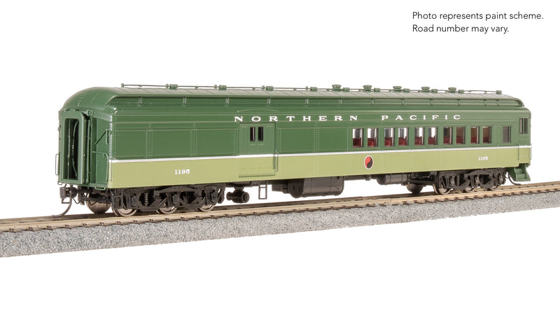 BLI 9102 NP Heavyweight 5-Car Passenger Set, Loewy Two-Tone Green, HO
