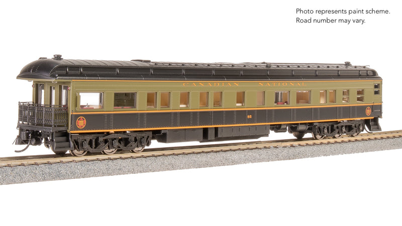 BLI 9101 CN Heavyweight 5-Car Passenger Set, Green/Black/Yellow Scheme, HO