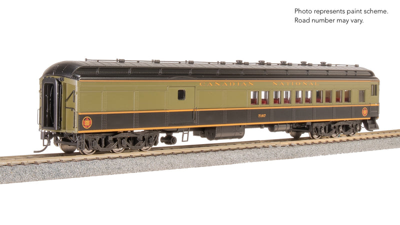 BLI 9101 CN Heavyweight 5-Car Passenger Set, Green/Black/Yellow Scheme, HO