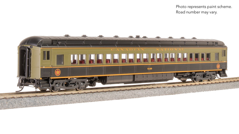 BLI 9101 CN Heavyweight 5-Car Passenger Set, Green/Black/Yellow Scheme, HO