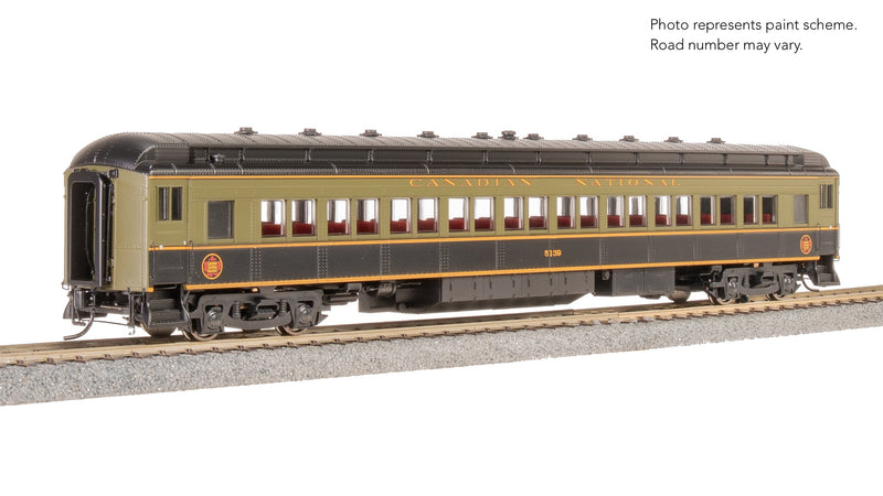 BLI 9101 CN Heavyweight 5-Car Passenger Set, Green/Black/Yellow Scheme, HO