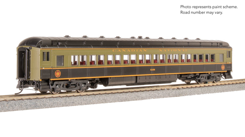 BLI 9101 CN Heavyweight 5-Car Passenger Set, Green/Black/Yellow Scheme, HO