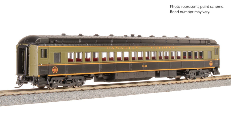 BLI 9101 CN Heavyweight 5-Car Passenger Set, Green/Black/Yellow Scheme, HO