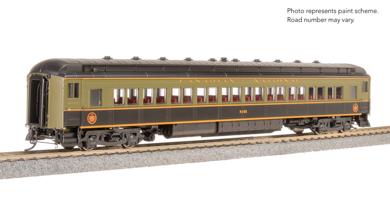 BLI 9101 CN Heavyweight 5-Car Passenger Set, Green/Black/Yellow Scheme, HO