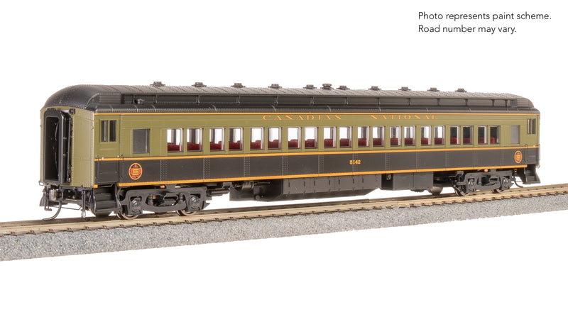 BLI 9101 CN Heavyweight 5-Car Passenger Set, Green/Black/Yellow Scheme, HO