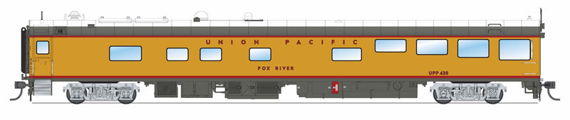 PREORDER Broadway Limited Imports HO 9106 Track Inspection Car, Union Pacific (Fox River-2006-Present)