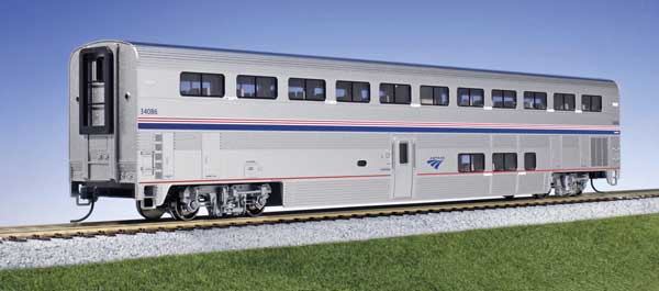 Kato 3560571 Superliner I Coach, Lighted - Ready to Run -- Amtrak