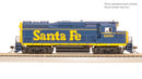 BLI 9130 EMD GP30, ATSF 1259, Bookend Scheme, Paragon4 Sound/DC/DCC, HO