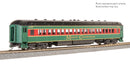 BLI 9103 Heavyweight 5-Car Passenger Set, Christmas Paint Scheme, HO