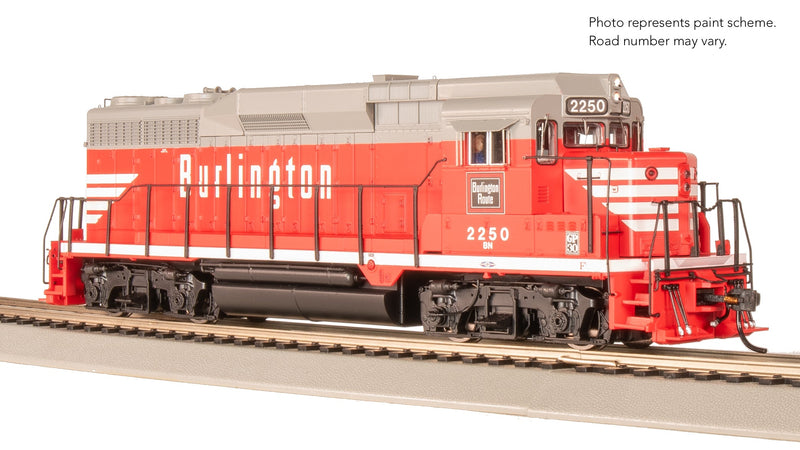 BLI 9134 EMD GP30, BN 2250, CBQ Chinese Red w/ BN patch, Paragon4 Sound/DC/DCC, HO