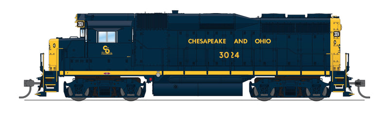 PREORDER BLI 9136 EMD GP30, C&O 3034, As-Delivered, Paragon4 Sound/DC/DCC, HO